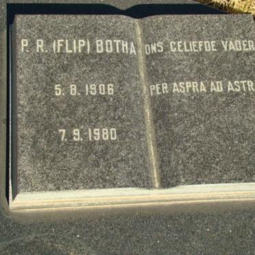 BOTHA P.R. 1906-1980