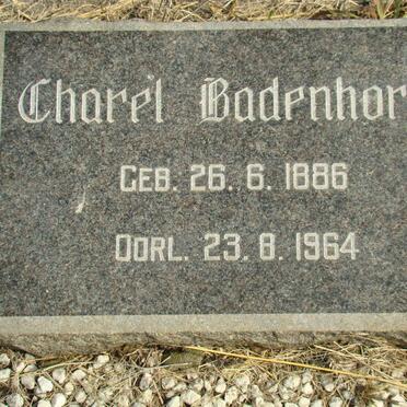 BADENHORST Charel 1886-1964