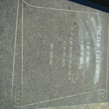 CILLIERS Pieter 1915-1993