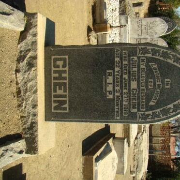 CHEIN Julius -1919