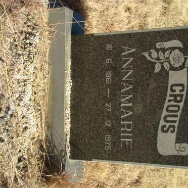 CROUS Annamarie 1961-1975