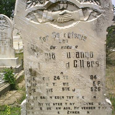 CILLIERS Maria Susanna Margaretha 1848-1926