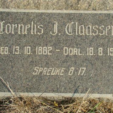 CLAASSENS Cornelis J. 1882-1966