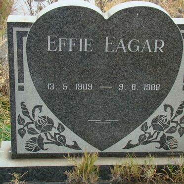 EAGER Effie 1909-1988