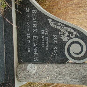 ERASMUS Beatrix 1927-1980