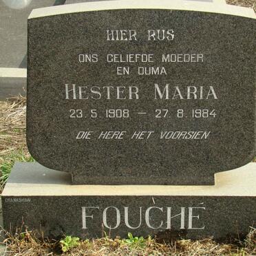 FOUCHE Hester Maria 1908-1984