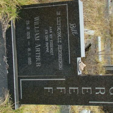 GREEFF William Arthur 1929-1982