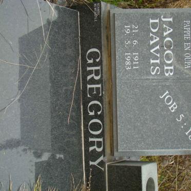 GREGORY Jacob Davis 1911-1983
