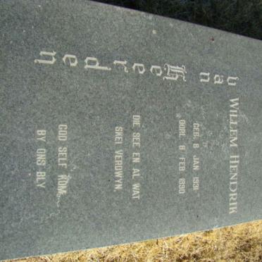 HEERDEN Willem Hendrik, van 1931-1990