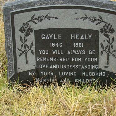 HEALY Gayle 1946-1981