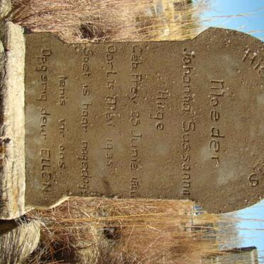 HITGE Johanna Sussanna 18??-1935