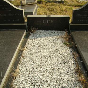 HITGE Daniel Johannes Frey 1910-1985&amp; Gesina Anna Christina DU TOIT 1914-1972