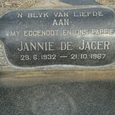 JAGER Jannie, de 1932-1967