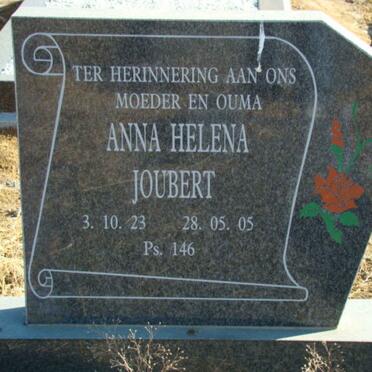 JOUBERT Anna Helena 1923-2005