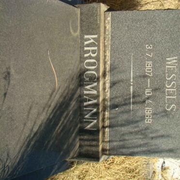 KROGMAN Otto Wilhelm Wessels 1907-1969