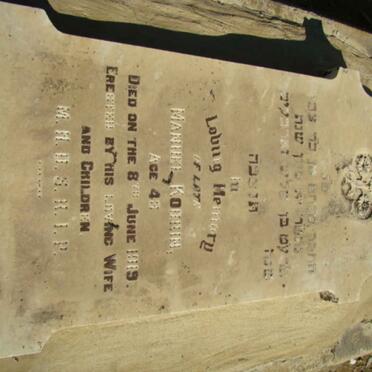 KOBRIN Manuel  -1919