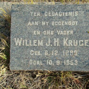 KRUGER Willem J.H. 1889-1953