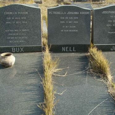 KROON Cornelis 1895-1953 &amp; Josephine Ada DE VILLIERS 1894-1991 :: KROON Petronella Johanna 1928-1994