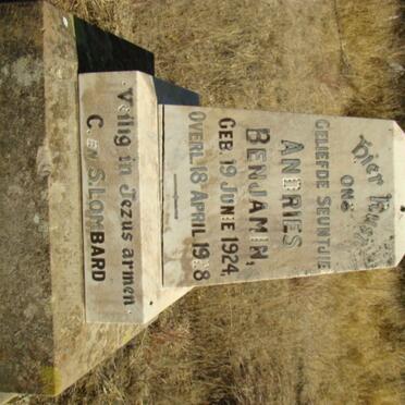 LOMBARD Andries Benjamin 1924-1928