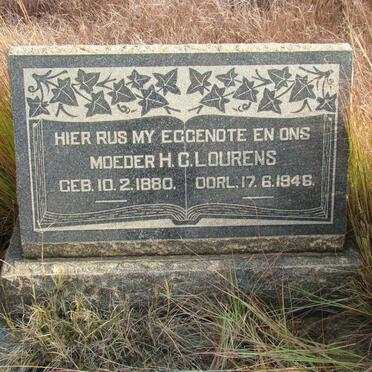 LOURENS H.C. 1880-1946