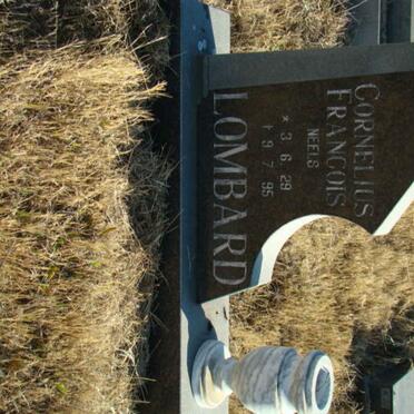 LOMBARD Cornelius Francois 1929-1995