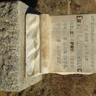 LIEBENBERG Ernst L. 1895-1938