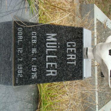 MULLER Gert 1975-1982