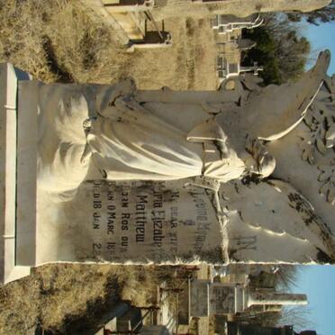 MATTHEW Maria Elizabeth nee ROSSOUW 188?-1922