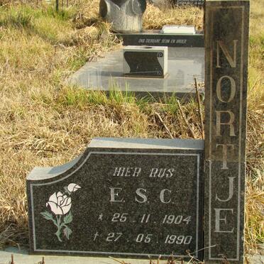 NORTJIE E.S.C. 1904-1990