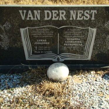 NEST Lukas Johannes, v.d. 1927-2004 &amp; Susanna Catharina Petronella 1929-