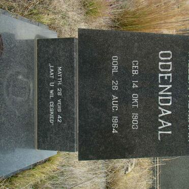 ODENDAAL Willem Adriaan 1903-1964