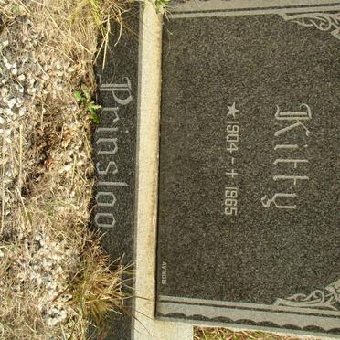 PRINSLOO Kitty 1904-1965
