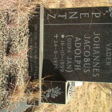 PENTZ Johannes Adolph 1899-1979