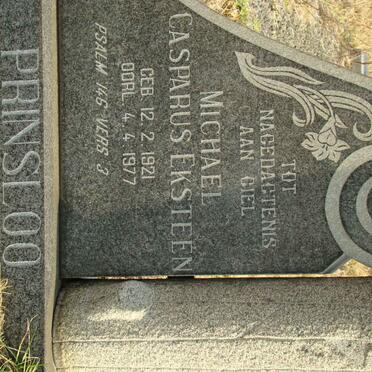 PRINSLOO Michael Casparus Eksteen 1921-1977