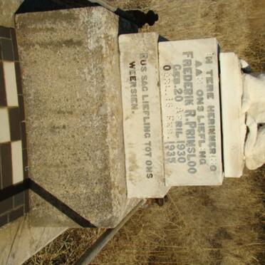 PRINSLOO Frederik R. 1930-1935