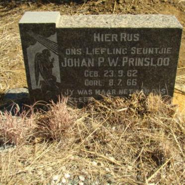 PRINSLOO Johan P.W. 1962-1966