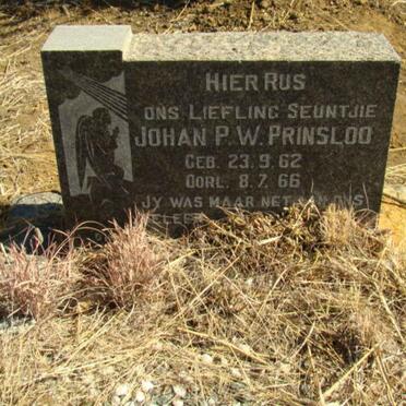 PRINSLOO Johan P.W. 1962-1966