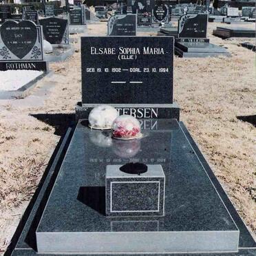 PIETERSEN Elsabe Sophia Maria 1902-1994