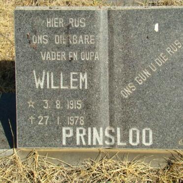 PRINSLOO Willem 1915-1978
