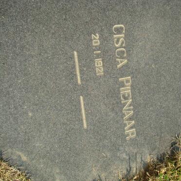 PIENAAR Cisca 1921-