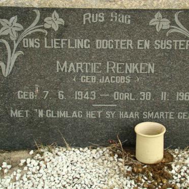 RENKIN Martie nee JACOBS 1943-1960