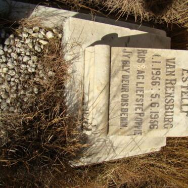 RENSBURG Estelle, van 1956-1956