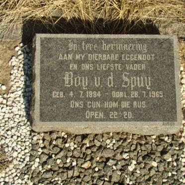 SPUY Boy, v.d. 1884-1965