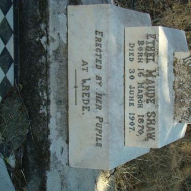 SHAW Ethel Maude 1870-1907