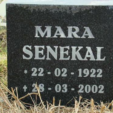 SENEKAL Maria 1922-2002