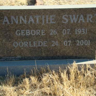 SWART Annatjie 1931-2001