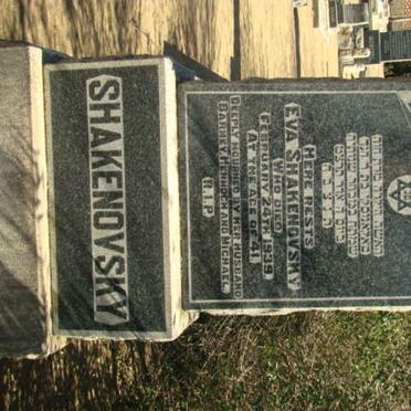 SHAKENOVSKY Eva -1939