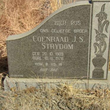 STRYDOM Coenraad J.S. 1909-1978