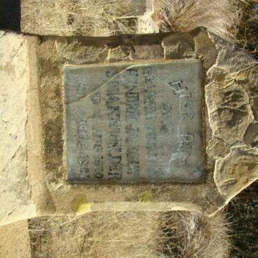 SWANEVELDER Hendrik Jacobus 1920-1921