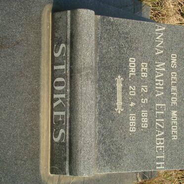 STOKES Anna Maria Elizabeth 1889-1969